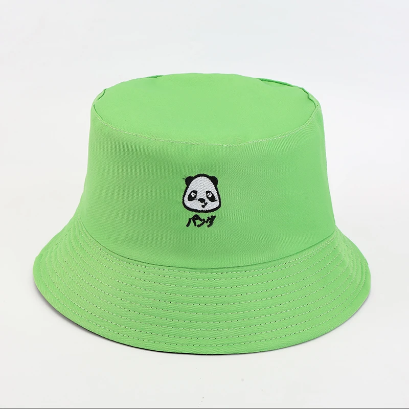 

New Cute Cartoon Reversible Bucket Hat For Women Summer Hat Unisex Fashion Sunscreen Sun Hat Girls Outdoor Fisherman Hat