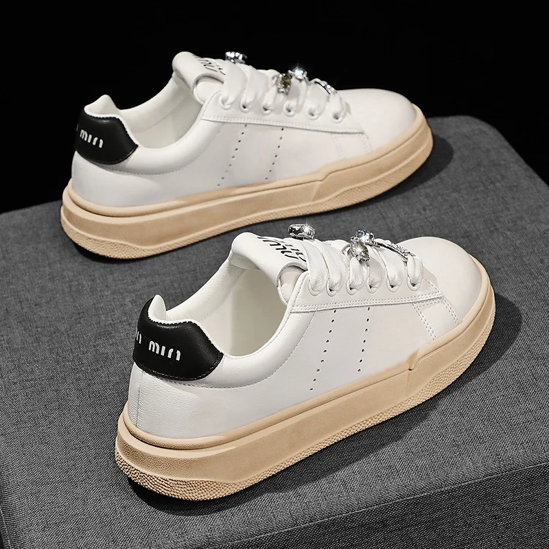 

Женские кроссовки для скейта на низкой платформе, повседневная классическая дышащая легкая Нескользящая обувь, удобные прогулочные туфли для женщин