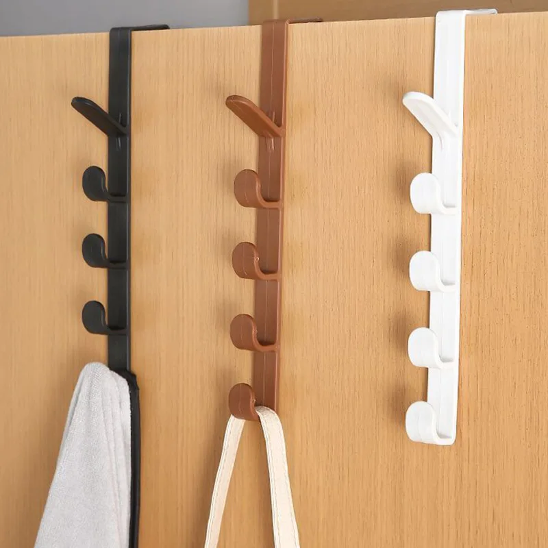 Вешалка для двери в спальню вешалка одежды на дверь пластиковая Бытовая хранения