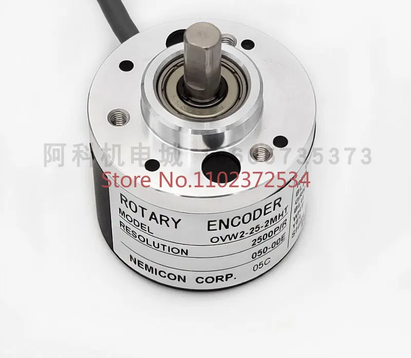 Инкрементный кодировщик Φ 2500P/R твердый шпиндель выход HTL