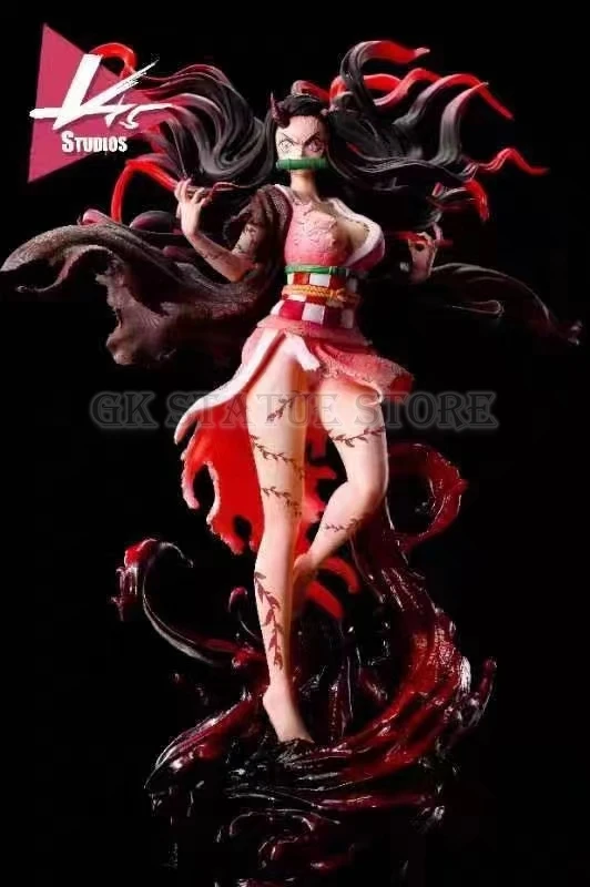 

Demon Slayer Ghosting Kamado Nezuko VAS Studio GK Original Product statue Anime model Toy Gift for kid