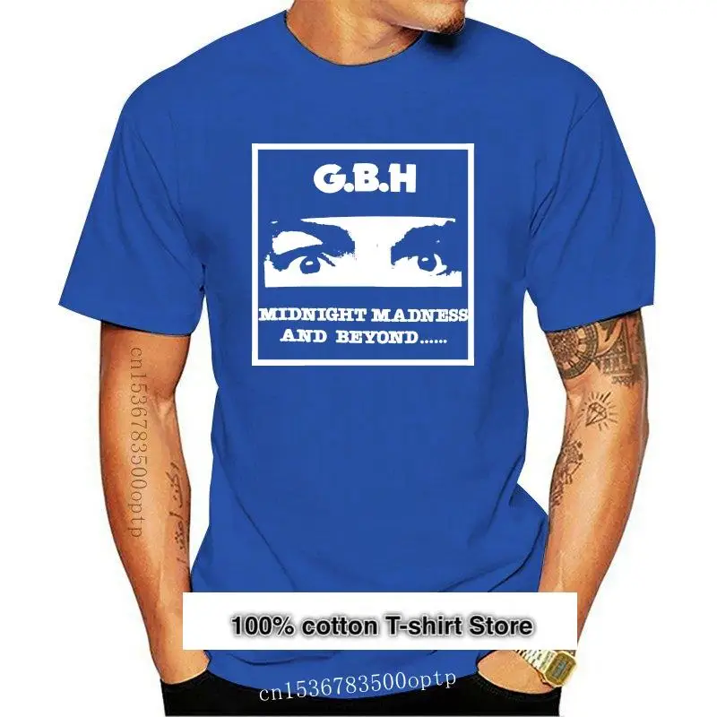 

Новый G.B.H. Полуночная сумасшедшая Винтажная футболка в стиле панк