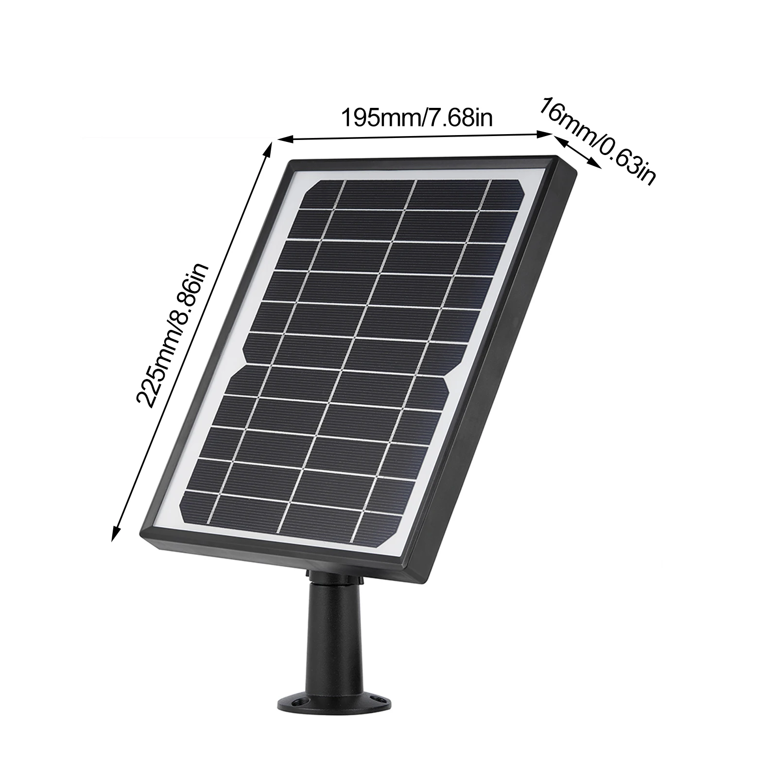 Зарядное устройство для солнечных батарей зарядное с регулируемым кронштейном |