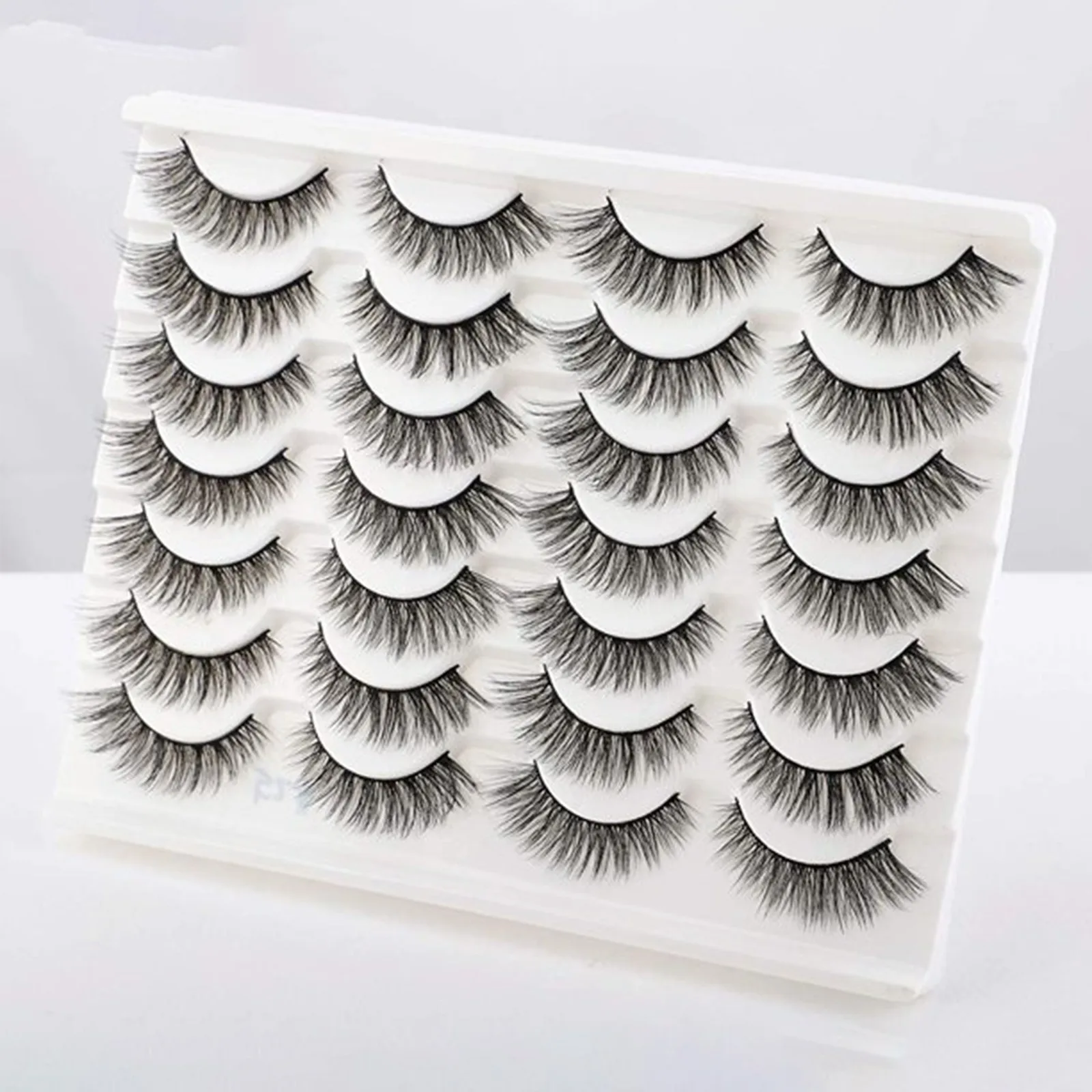 

14 Pairs Of Imitation Mink False Eyelashes Thick Eyelashes Natural Eyelash Dramatic False Eyelashes Faux Cils Makeup Fake Eyelas