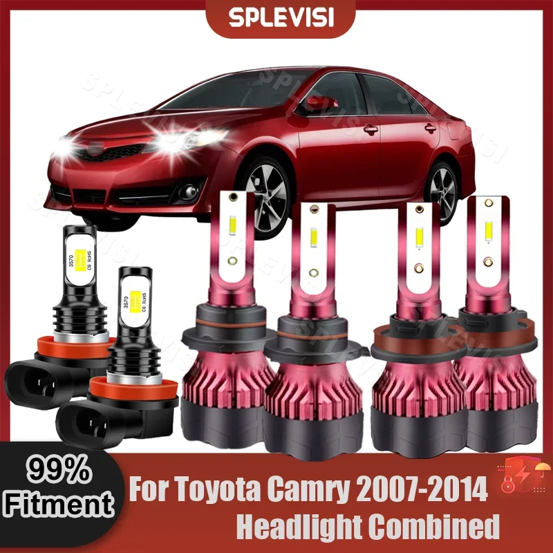 HID белые светодиодные фары комплект для переоборудования противотуманных фар