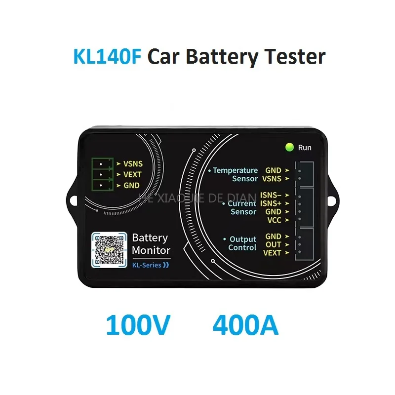 

XMSJ KL140F Lithium Iron Phosphate Battery Tester 100V 400A Coulometer Wireless LCD Power Display Mobile Phone Control KG140F