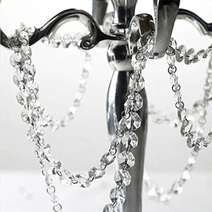 Хрустальная гирлянда 5 м10 м, детали для люстры с кристаллами, детали для хрустальной лампы, 14 мм, стеклянная гирлянда, шторы из бусин