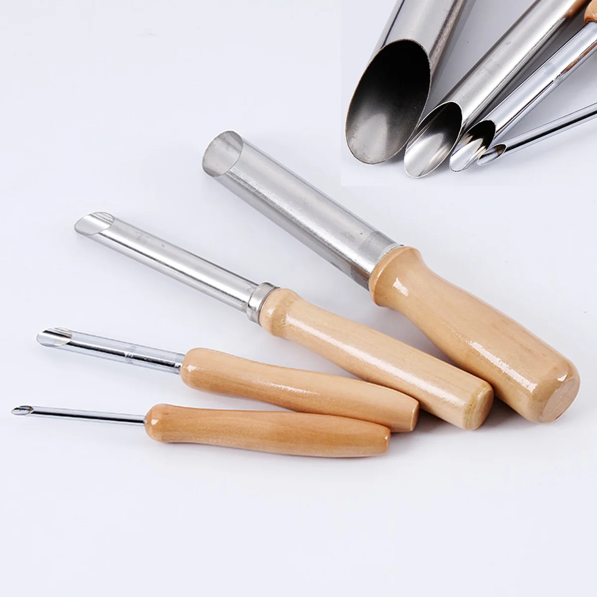 

4PCS Pottery Tool Carving Sculpting Ceramics Modeling Tool Set for Dotting Smoothing Pottery Sculpture