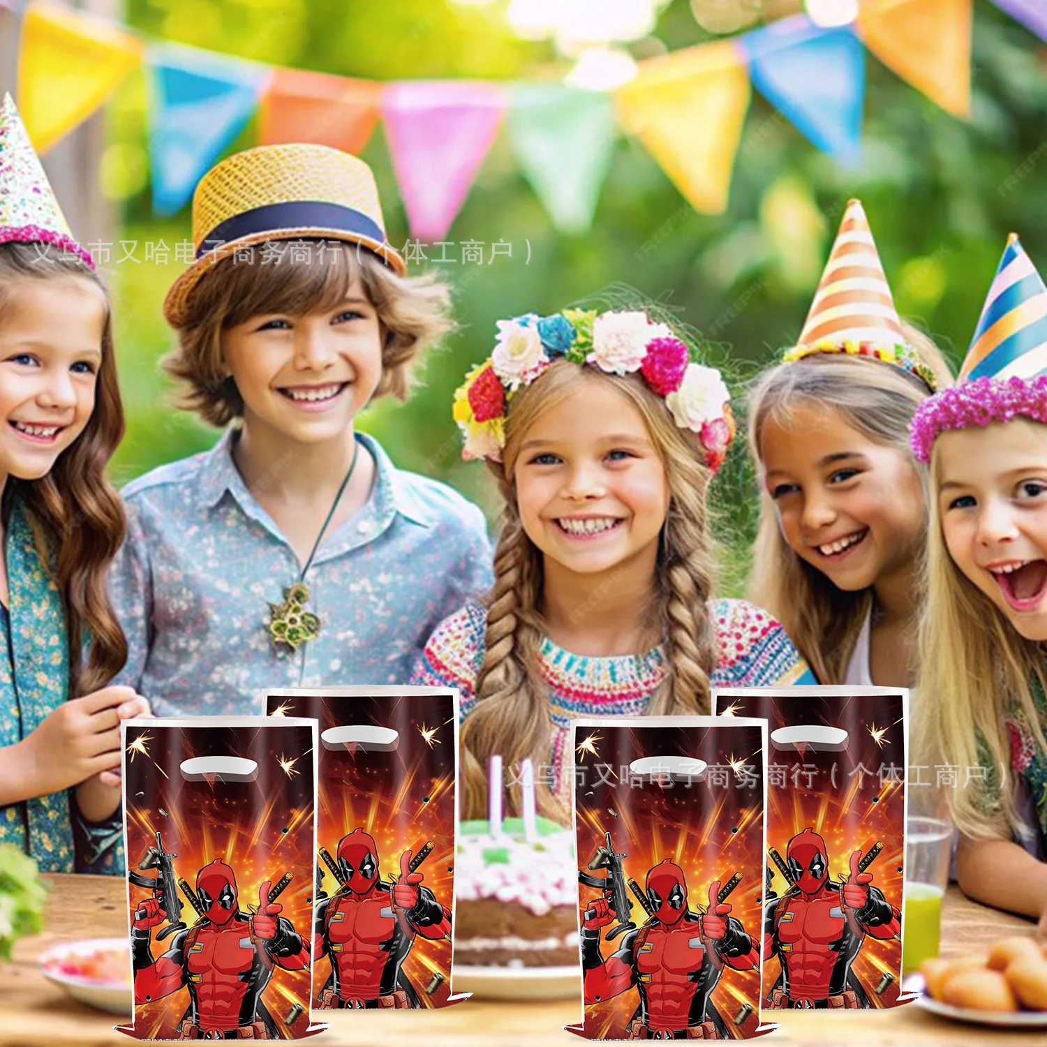 Disney Deadpools сумка для упаковки закусок и конфет детский день рождения портативные