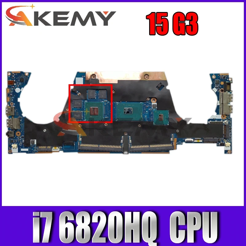 

Материнская плата для ноутбука HP ZBOOK15 G3 G3 APW5U LA-C401P 840932-601 840932-001CPU I7 6820HQ N16P-Q1-A2 4G 100% ТЕСТ ОК