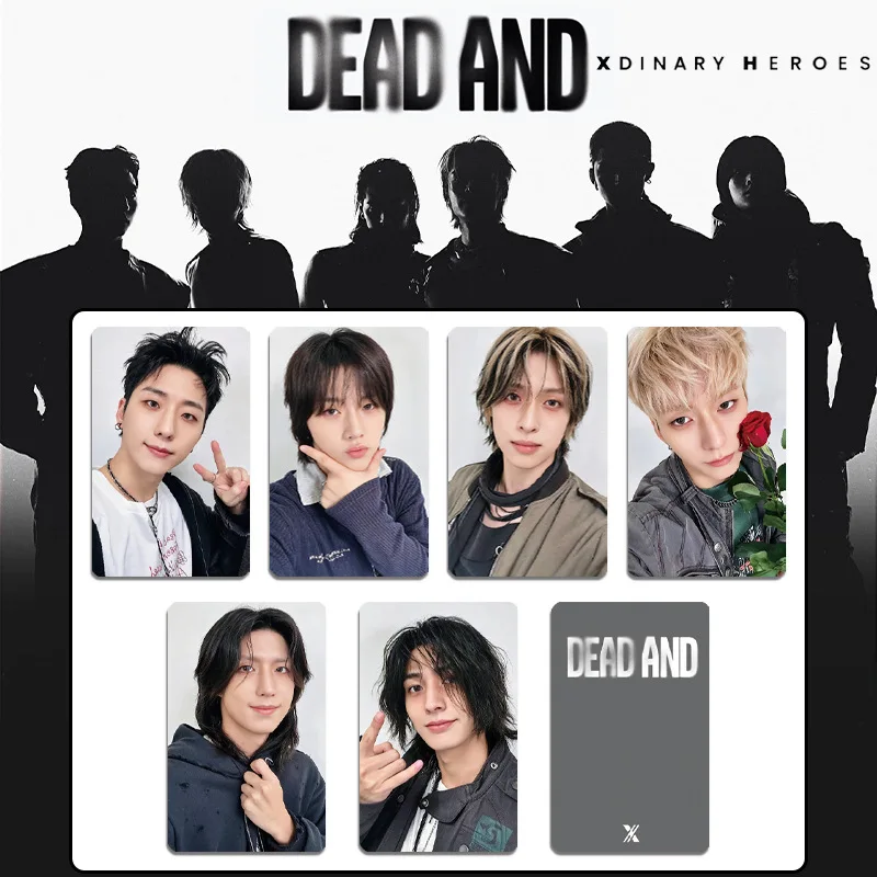 Фото Фотокарточки Idols Xdinary Heroes, альбомы DEAD AND, бонусные карты POB, брелоки для фанатов Gun-il, Jungsu, Gaon, Jun Han, Jooyeon, подарки №2
