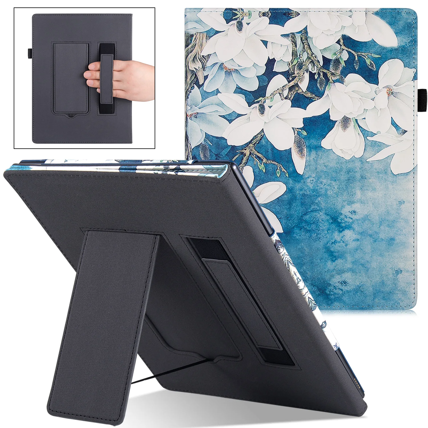 

reMarkable 2 Folio Case - Premium PU Leather Cover for reMarkable 2 Digital Paper Tablet 10.3 inch 2020 - with Stand/Hand Strap