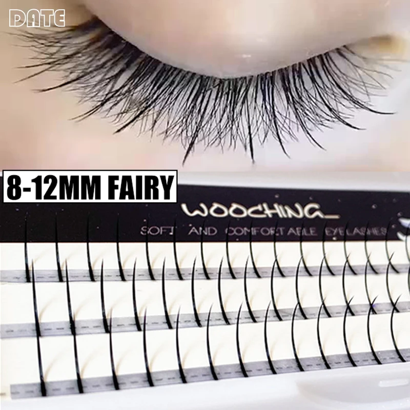 

8-12mm Fairy False Eyelashes 8mm 9mm 10mm 11mm 12mm Grafting Makeup Comic Eyes Cosplay for Women Performance Lashes Wholesale