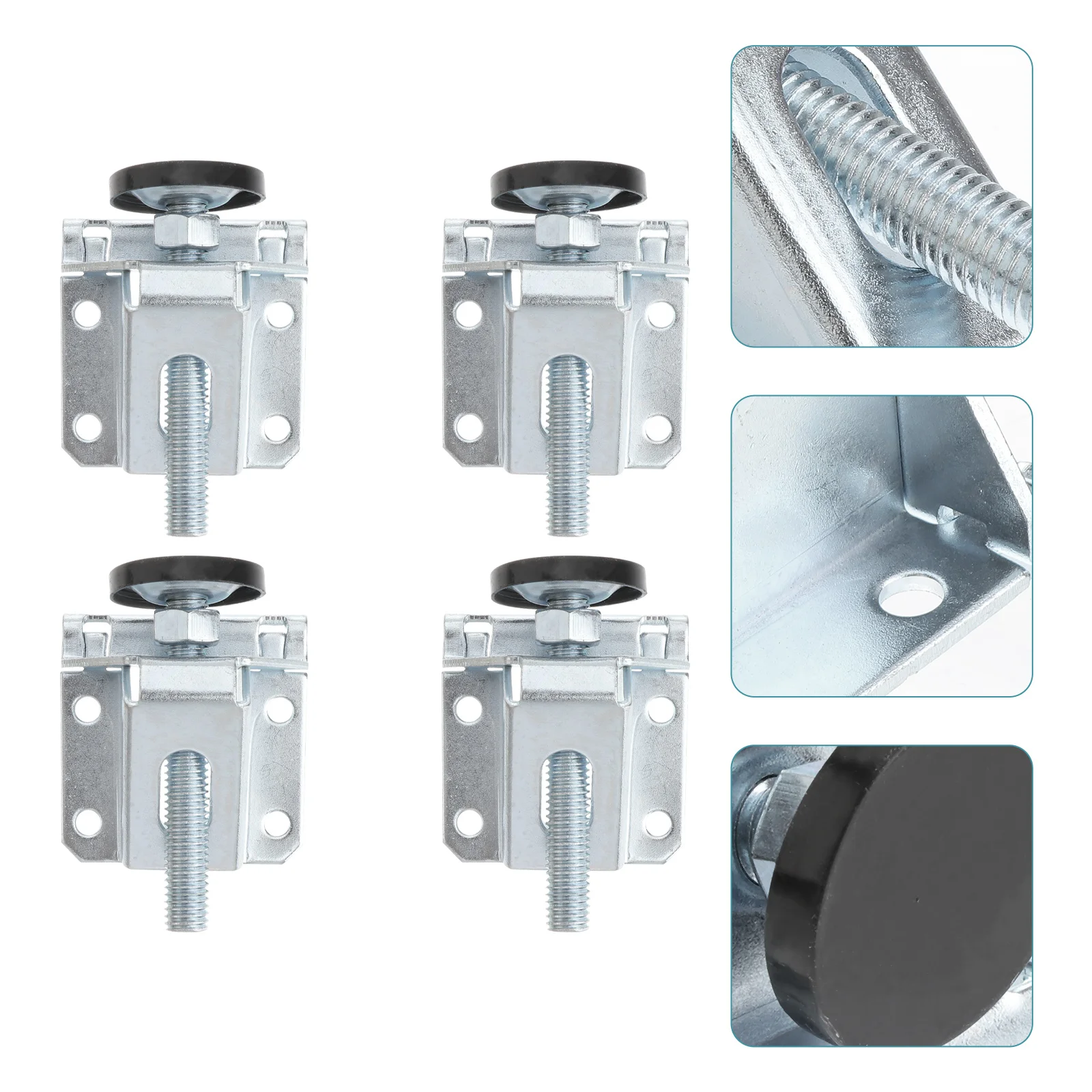 

1 Set Adjustable Cabinet Leveler Leg Furniture Leveler Feet Useful Leveler Leg
