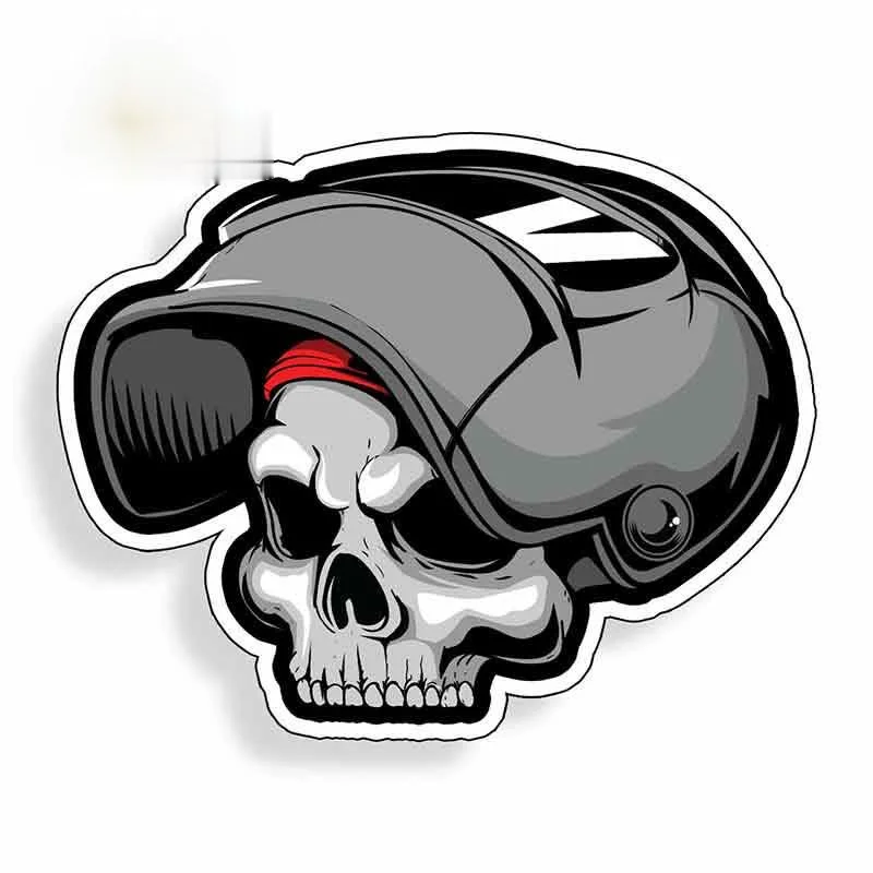 

Personality Car Stickers for Skull Welder Wearing Helmet LaptopBumper Trunk Truck Graphics Windshield CamperDecal 15cm X 12cm