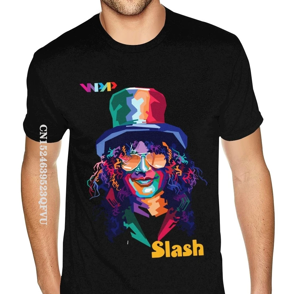 Slash Guns N Roses Band T Shirt Young Boy 3D Print Tshirt Mens Gothic Style Anime Low Price Branded Vintage Tee | Мужская одежда