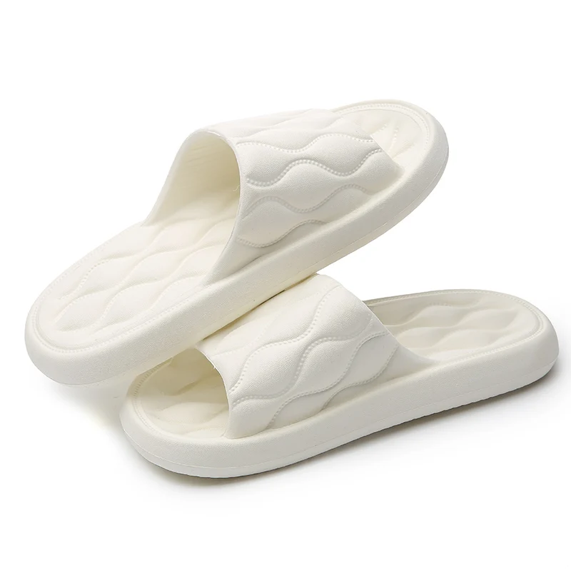 Summer Slippers Platform Shoes for Women EVA Home Sandals Women Slides Soft-soled Indoor Men Mute Non-slip Bathroom Flip Flops