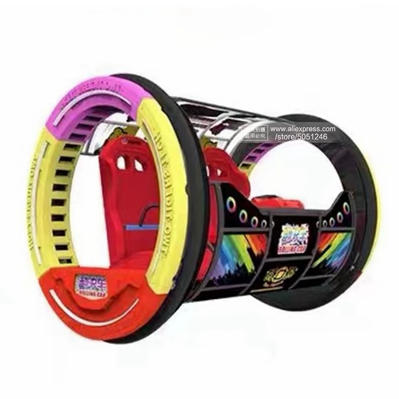 

Valentines Adults Kids Play Rotating Le Bar Happy Cars Rolling Cars Outdoor Playground Amusement Park Plaza Arcade Game Machine