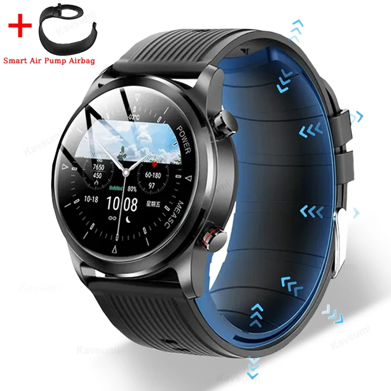 

Intelligent Air Pump Blood Pressure Health Smart Watches For Men Heart Rate Blood Sugar Temperature smartwatch For Huawei Xiaomi