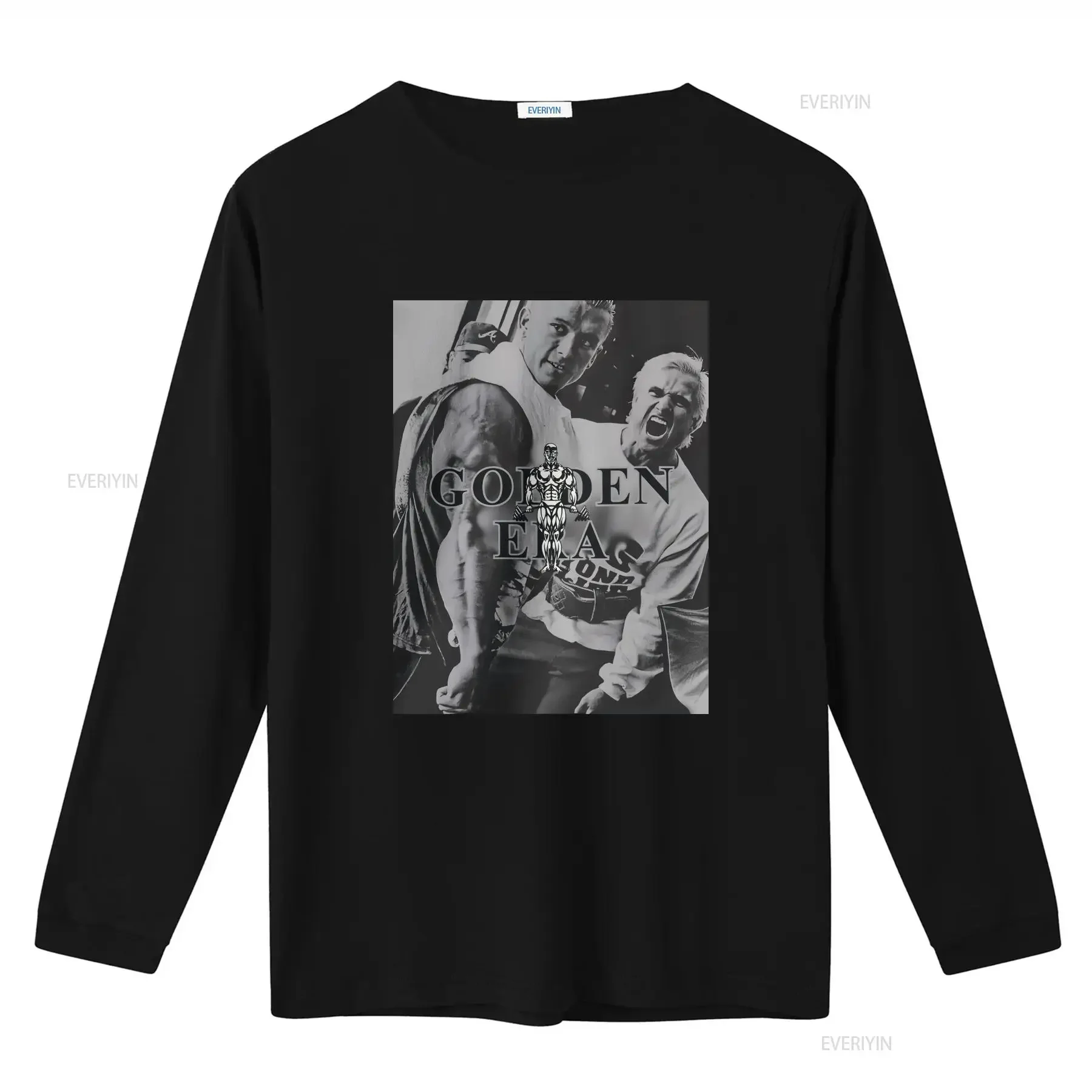 Фото GOLDEN ERA Tom Platz Lee Priest Классический чехол для насоса Старая школа футболка для бодибилдинга Негабаритный бодибилдер винтажный мытый homme №3