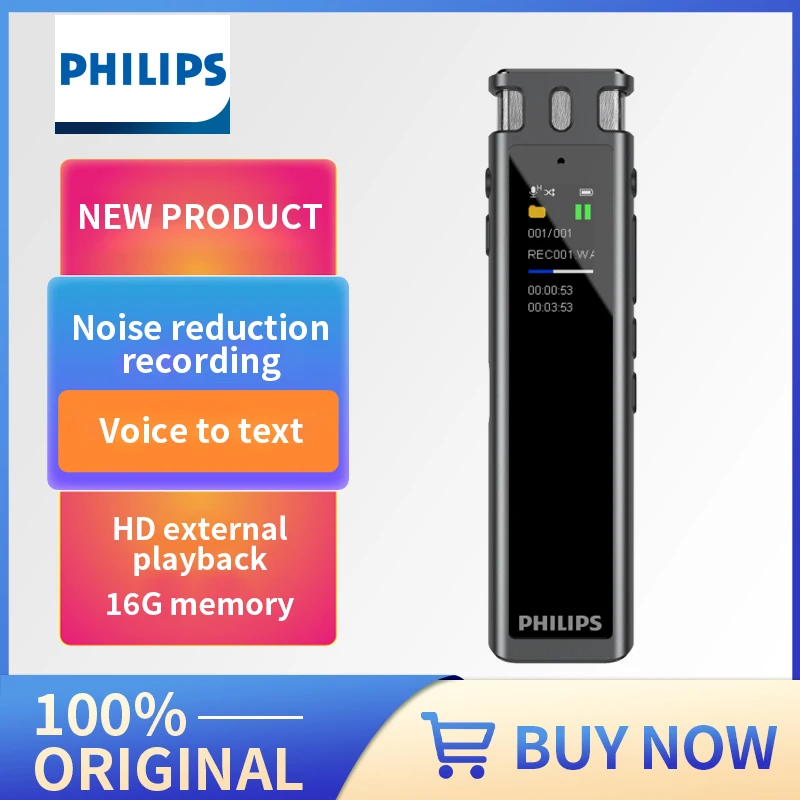 Pen Mav Long Distance Audio Recording Mp3 Player Noise Reduc