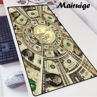 large money pictures mouse pad computer keyboard table mats xxl gaming room accessories pc laptop desk mat art mousepad carpet