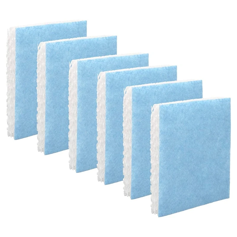 

6 Pack Replacement Humidifier Filter Fit For Honeywell HFT600 HEV615 HEV615B HEV615W HEV620 HEV620B HEV620W HEV-615