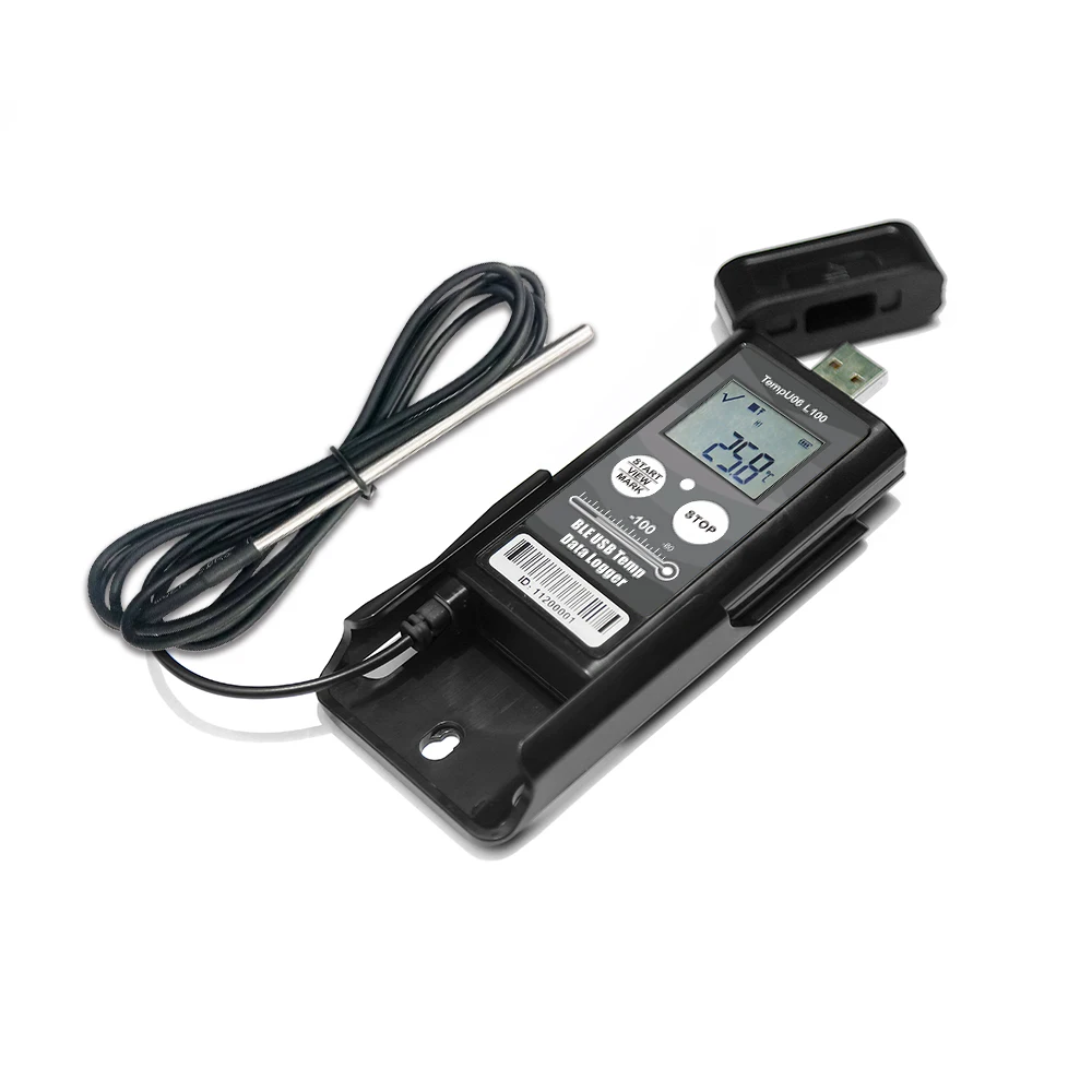 

Tzone TempU06 L100 temperature recorder monitor logger with ultra low temperature probe