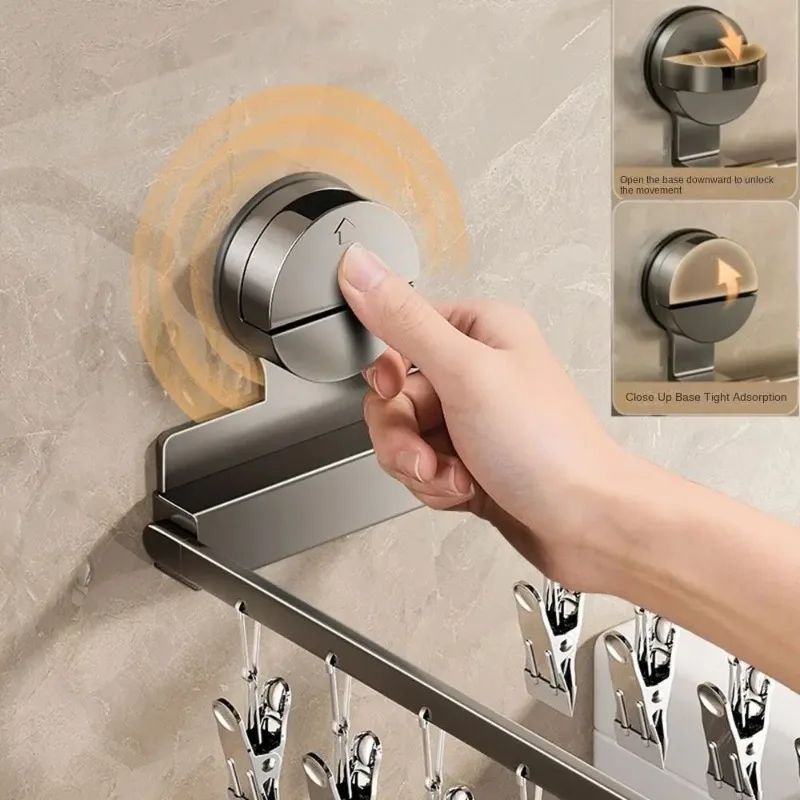 Компактная настенная сушилка для детской одежды компактная алюминиевая на