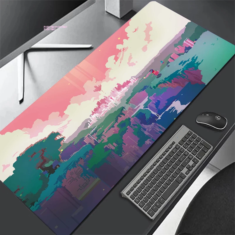

Deskpad Laptop Mouse Mat Gamer 300x800mm Hyper Light Drifteret PC Game Desk Mats Mouse Pad Large For Gaming Rubber mousepad