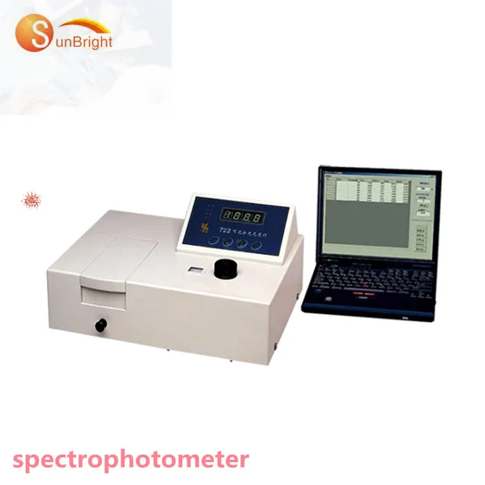 

Спектрофотометр Sun-721 лабораторный цифровой однолучевой спектрофотометр UV Vis