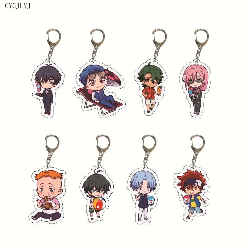 20 шт. SK8 Бесконечность мультяшная фигурка акриловый брелок для ключей вишневый