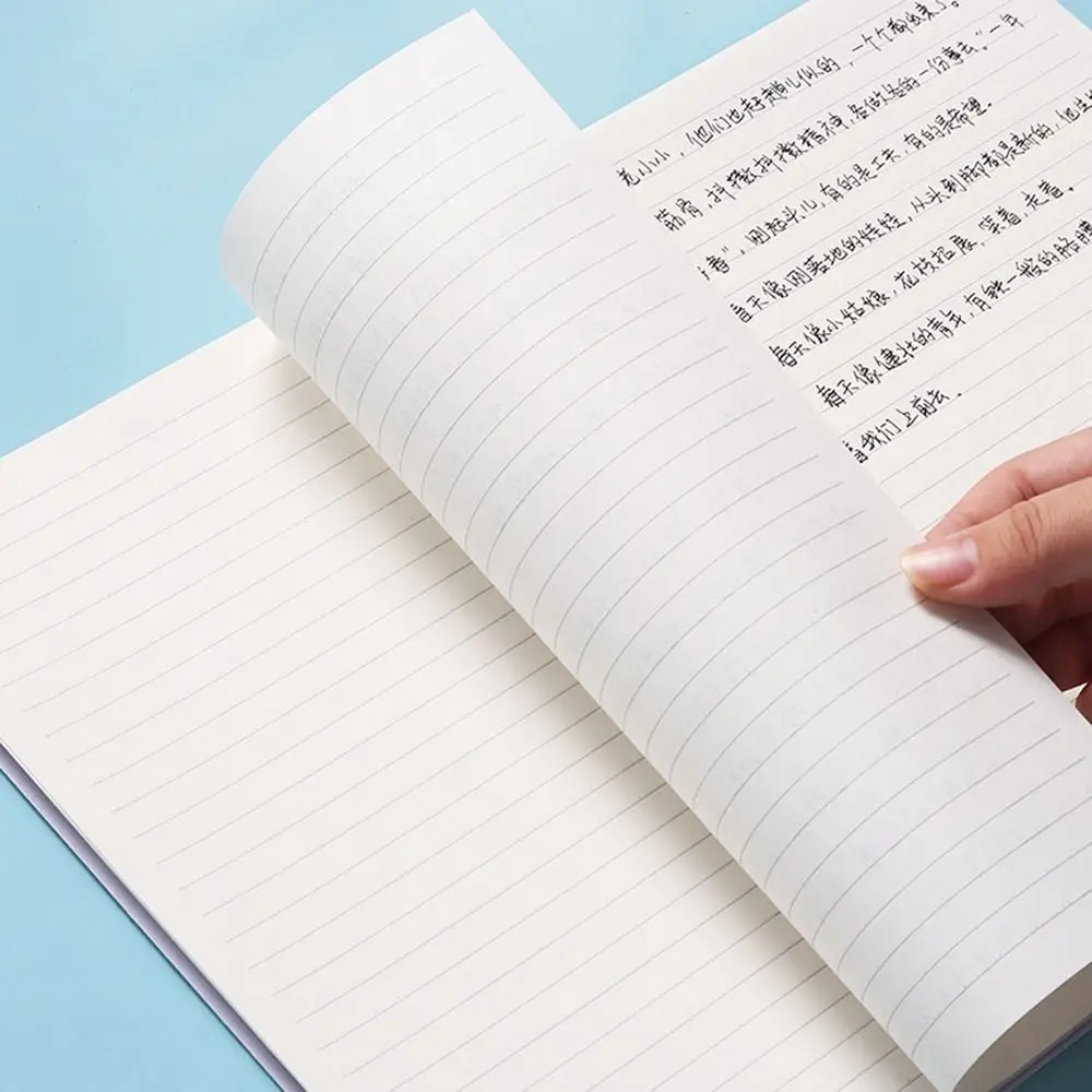 Блокнот со спиралью с утолщенной катушкой горизонтальная линия ежедневная