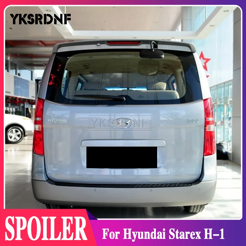 

High Quality ABS Primer Unpainted Color Car Rear Lip Trunk Spoiler For Hyundai Starex H-1 Spoiler