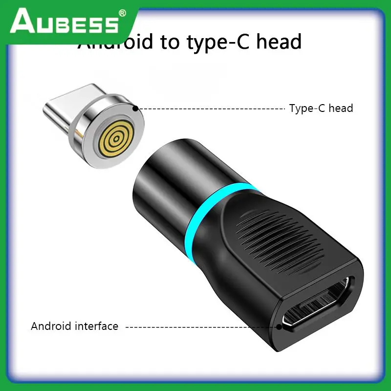 

Adapter Type C Converter Fast Micro Usb C For Smart Phone Connector Magnetic Charging Data Adapter For Huawei Samsung S9