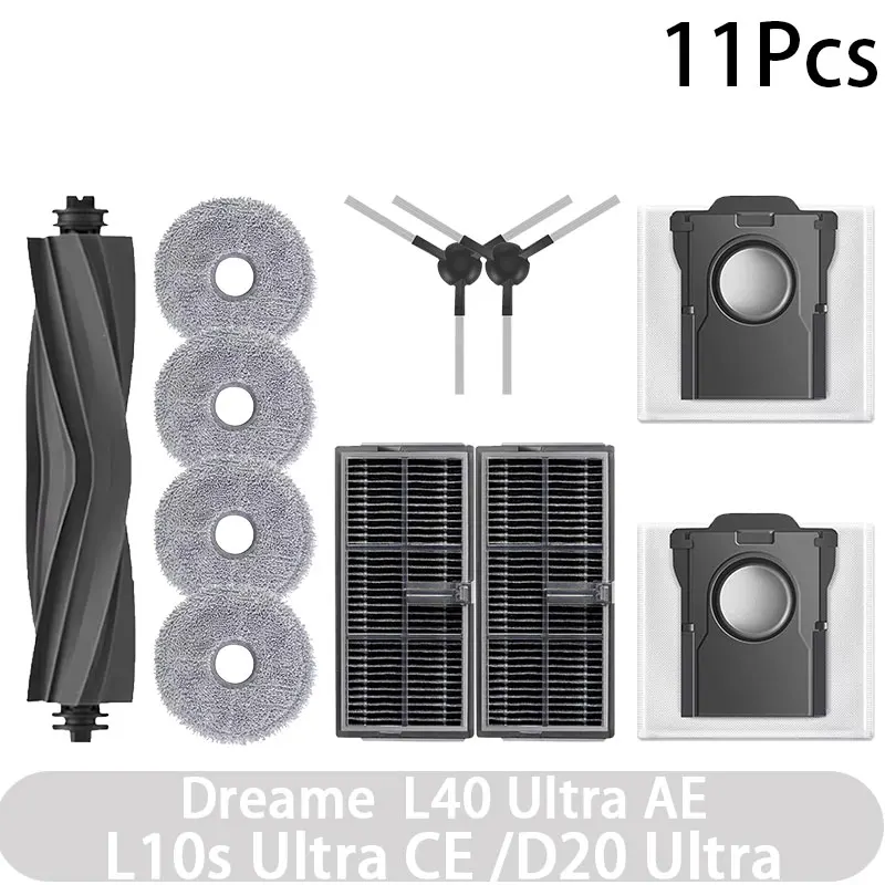 

Аксессуары для пылесоса Dreame L40 Ultra AE / L10s Ultra CE/D20 Ultra