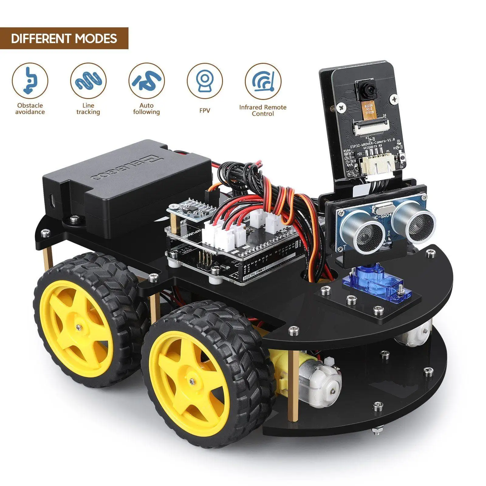 ELEGOO UNO R3 Project Smart Robot Car Kit - Educational Toy 3 ELEGOO UNO R3 Project Smart Robot Car Kit - Educational Toy 3