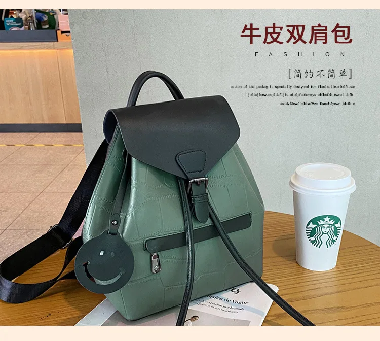 

Рюкзак женский из воловьей кожи, 2022