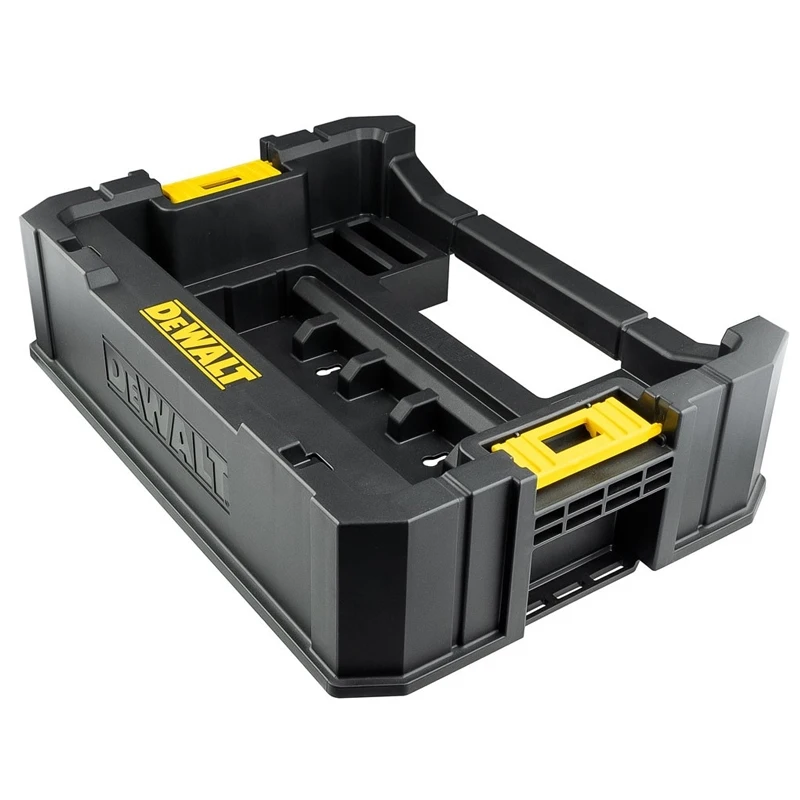 Фото Системный кейс DEWALT DT70716-QZ TSTAK: штабелируемый, съемный, портативный, пластиковый, для хранения и переноски инструментов №3