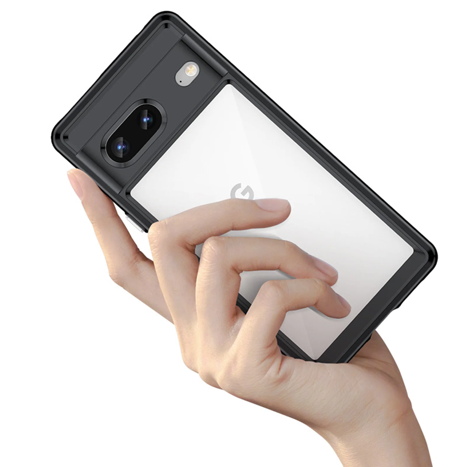 Прозрачный тонкий чехол для Google Pixel 7 Pro, противоударный ...