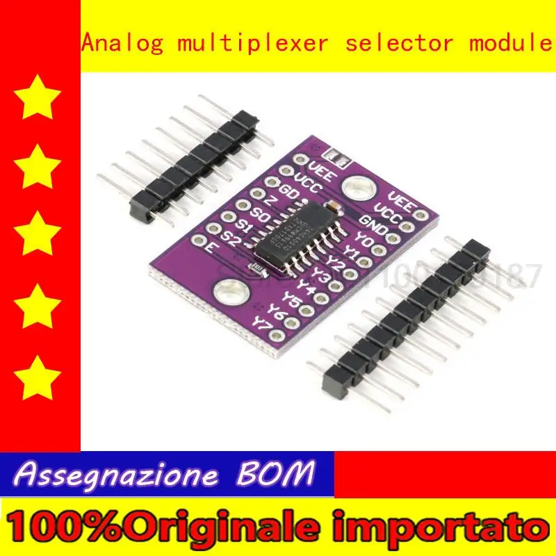 

100% Оригинальный импортный 74 hc4051 аналоговый мультиплексор Селекторный модуль дистрибьютор/сплиттер/8-канальный мультиплексор