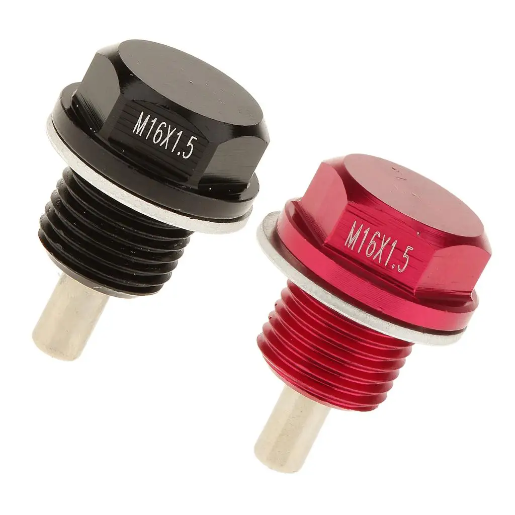 

2X M16X1.5, анодированная панель для двигателя, фоторазъем для черного цвета