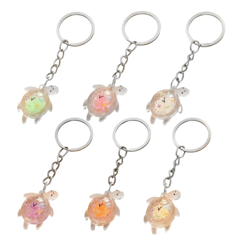 Универсальные ночные светящиеся черепахи 6 упаковок в упаковках для офисных и