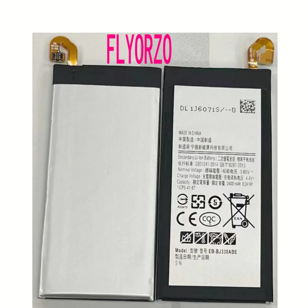 100% абсолютно новый 2400 мАч EB-BJ330ABE аккумулятор для Samsung Galaxy J3 2017 SM-J330 SM-J3300 SM-J330G SM-J330F
