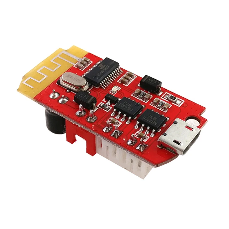 Аудиомодуль Tenghong 1 шт., Bluetooth 4.2, стереоусилитель 5 Вт*2 с USB-звуковой картой, питание 3.7-5В, для модификации колонок (art.: 3920d4e699553) - 3920d4e699553