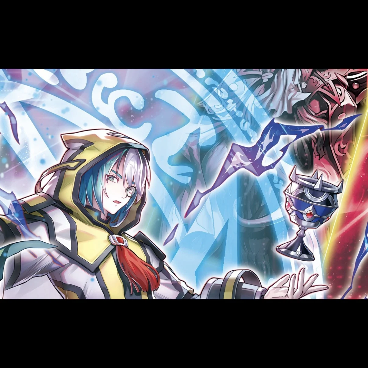 Фото 600x350 мм Yu-Gi-Oh! Игровой коврик Aleister The Invoker Single Duel Disk Flash Craft, 1.5 мм, без швов, резиновый, для настольных и карточных игр №3