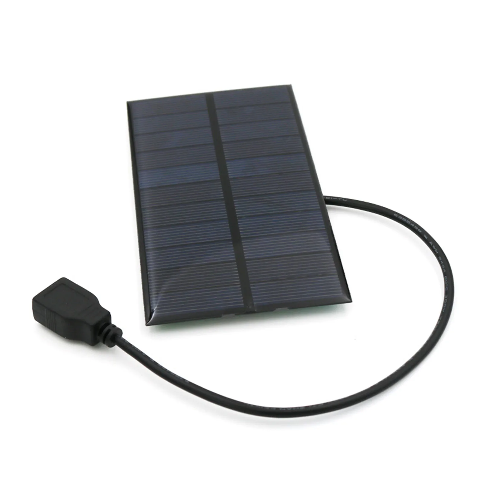 

5.5W Portable Solar Panel 5.5W USB Solar Panel Charger 300mA Solar Charger With USB Port For Outdoor Camping Phone Tablets