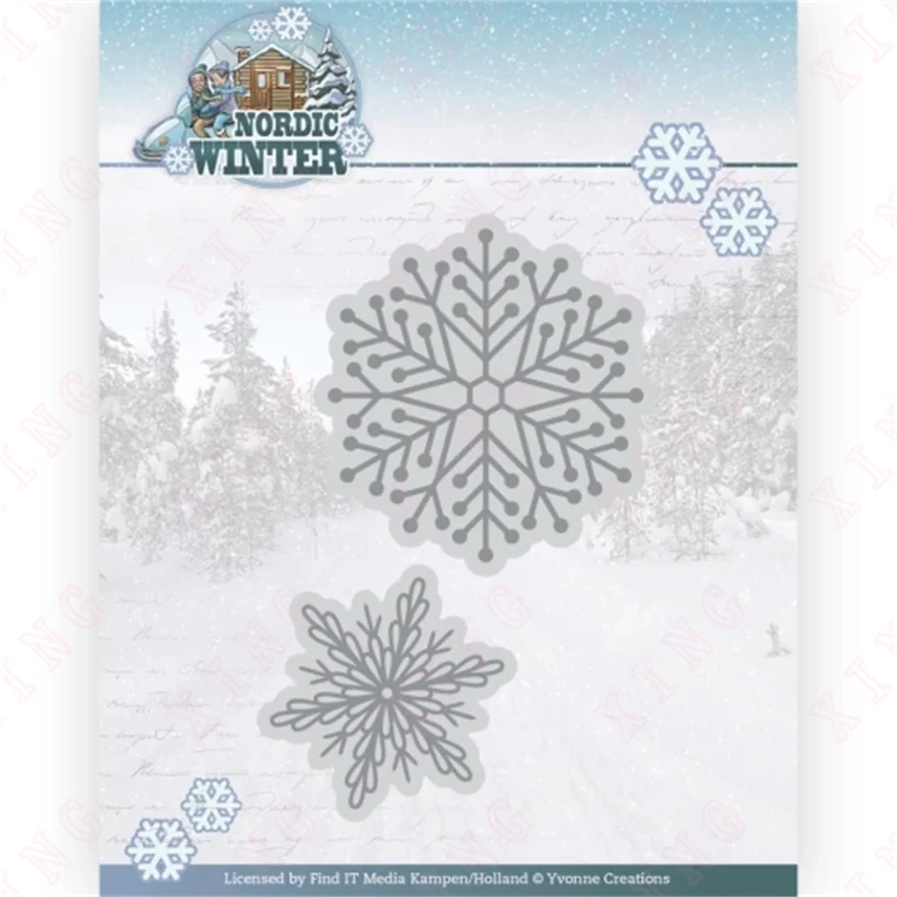 

Scrapbook Diary Decoration Embossing Template 2023 Diy Handmade Craft Greeting Card Nordic Stars Molds Newest Metal Cutting Dies
