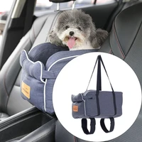 pet dog carrier pet car kennel car pet safety pet seat portable cat dog car bed dog carrier protector car travel accessories