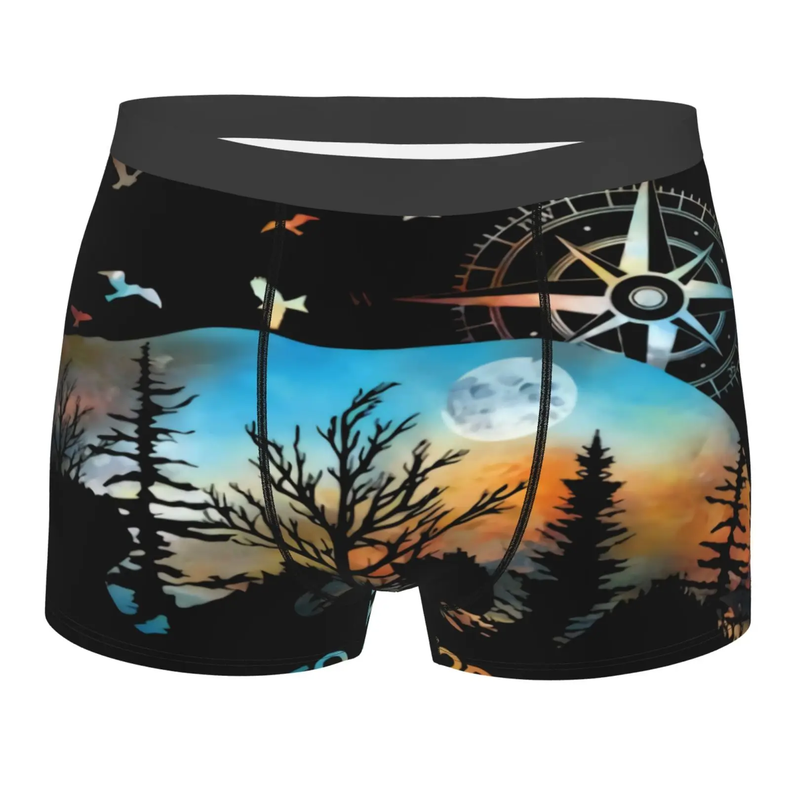 

Bear And Into The Forest I Boxer Briefs Mens Sheer For Women Polyester For Men Strap On Briefs Wholesale To Resell Male Shorts